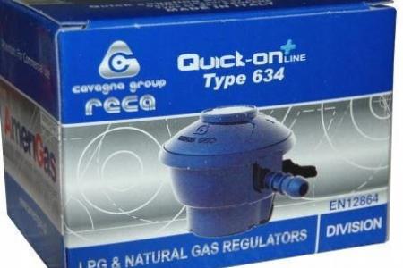 Reduktor do butli gazowych typ 634 Quick-on+ - Landmann